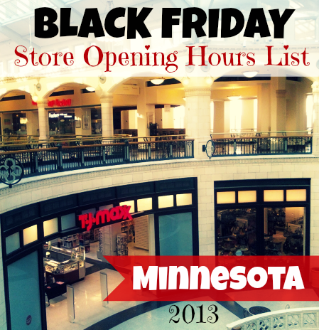 Minnesota Black Friday 2013 Store Opening Times - Real Housewives of Minnesota