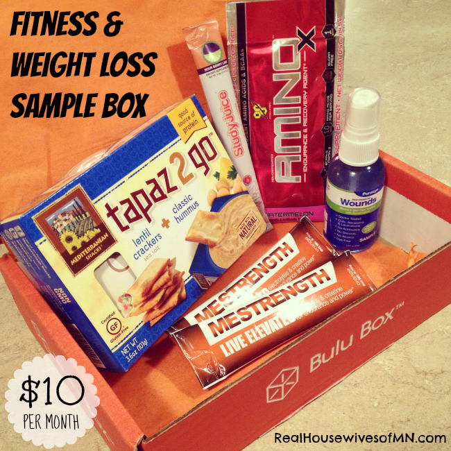 Monthly Fitness & Weight Loss Samples at Bulu Box