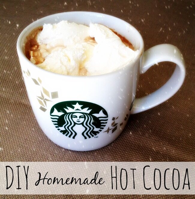 {Homemade} Hot Cocoa Recipe