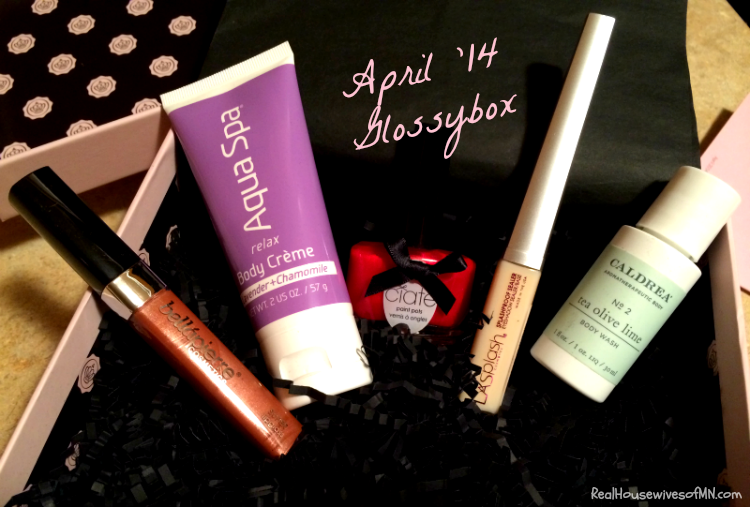 “Better-Late-Than-Never” Peek at April’s Glossybox!