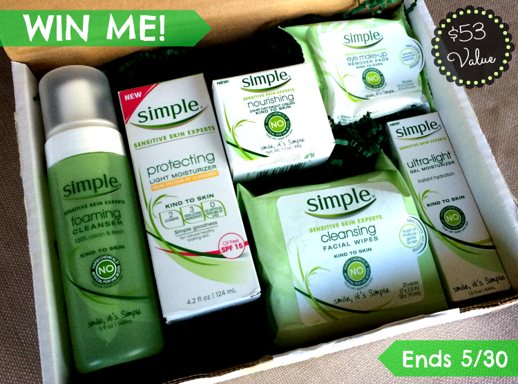 Simple Skincare Products: Interesting Survey and Big Giveaway!