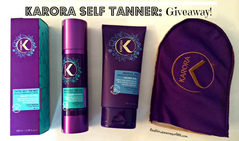 Get Tan With KARORA: Bronzing Mousse and Mini-Sample Set Giveaway