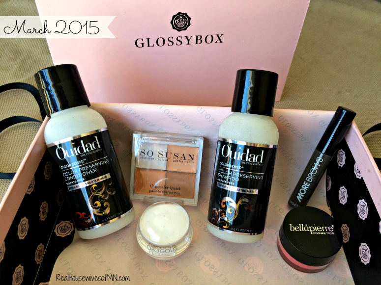 Glossybox March 2015 Sample Spoiler