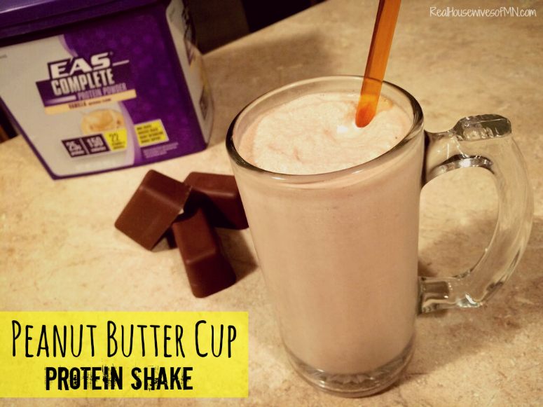 Fueled By EAS Complete Protein: Peanut Butter Cup Shake Recipe