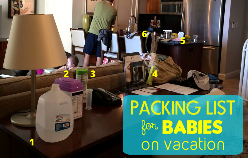 Packing List for Babies on Vacation