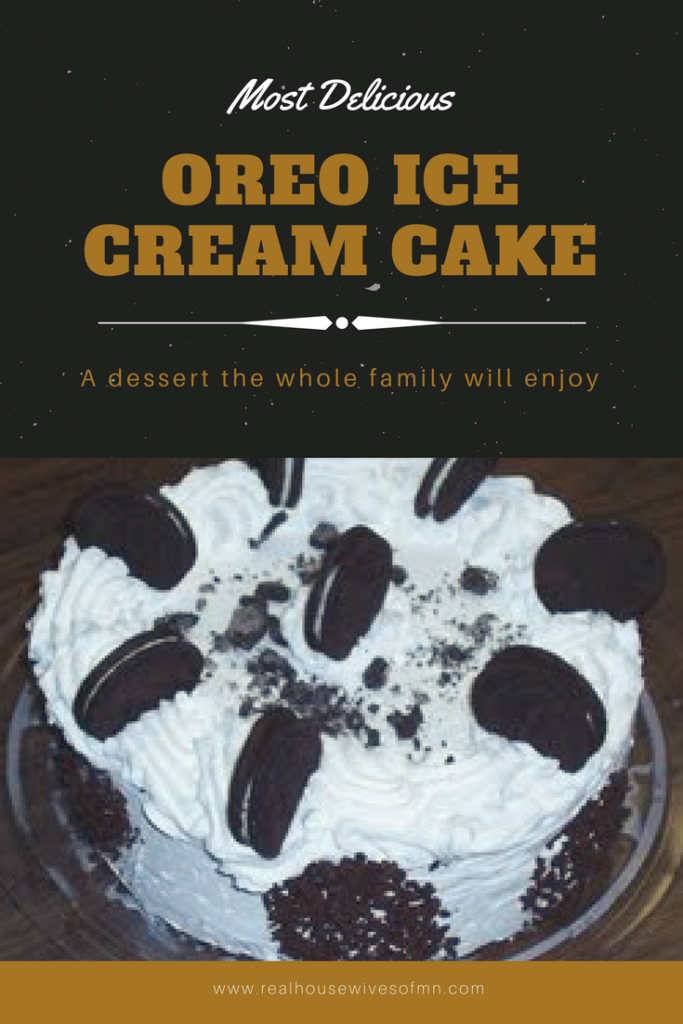 the most delicious Oreo ice cream cake recipe