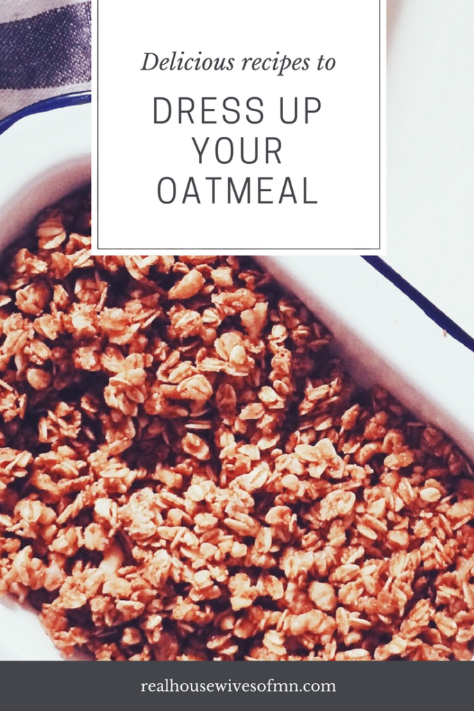 Delicious recipes to dress up your oatmeal