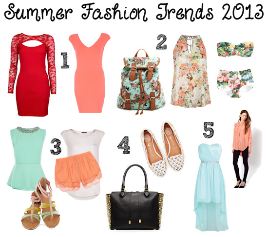 summer fashion trends 2013