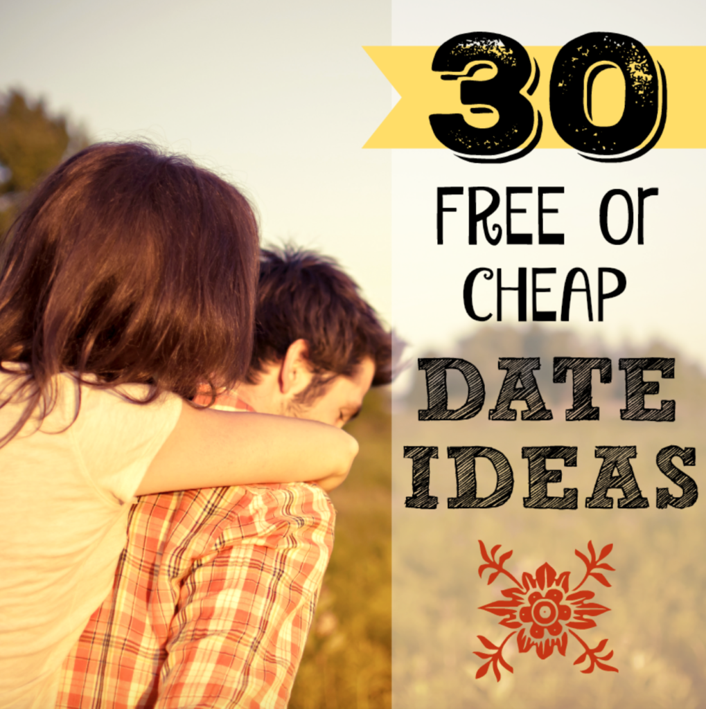 30 free or cheap date ideas for couples