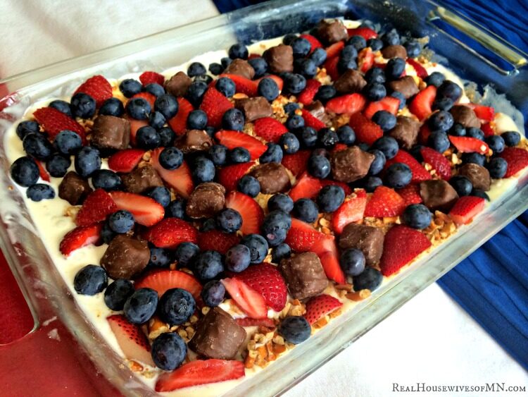 Memorial Day Frozen Dessert Recipe Featuring Twix® Bites!