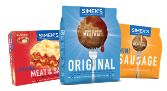 Simek's packaging