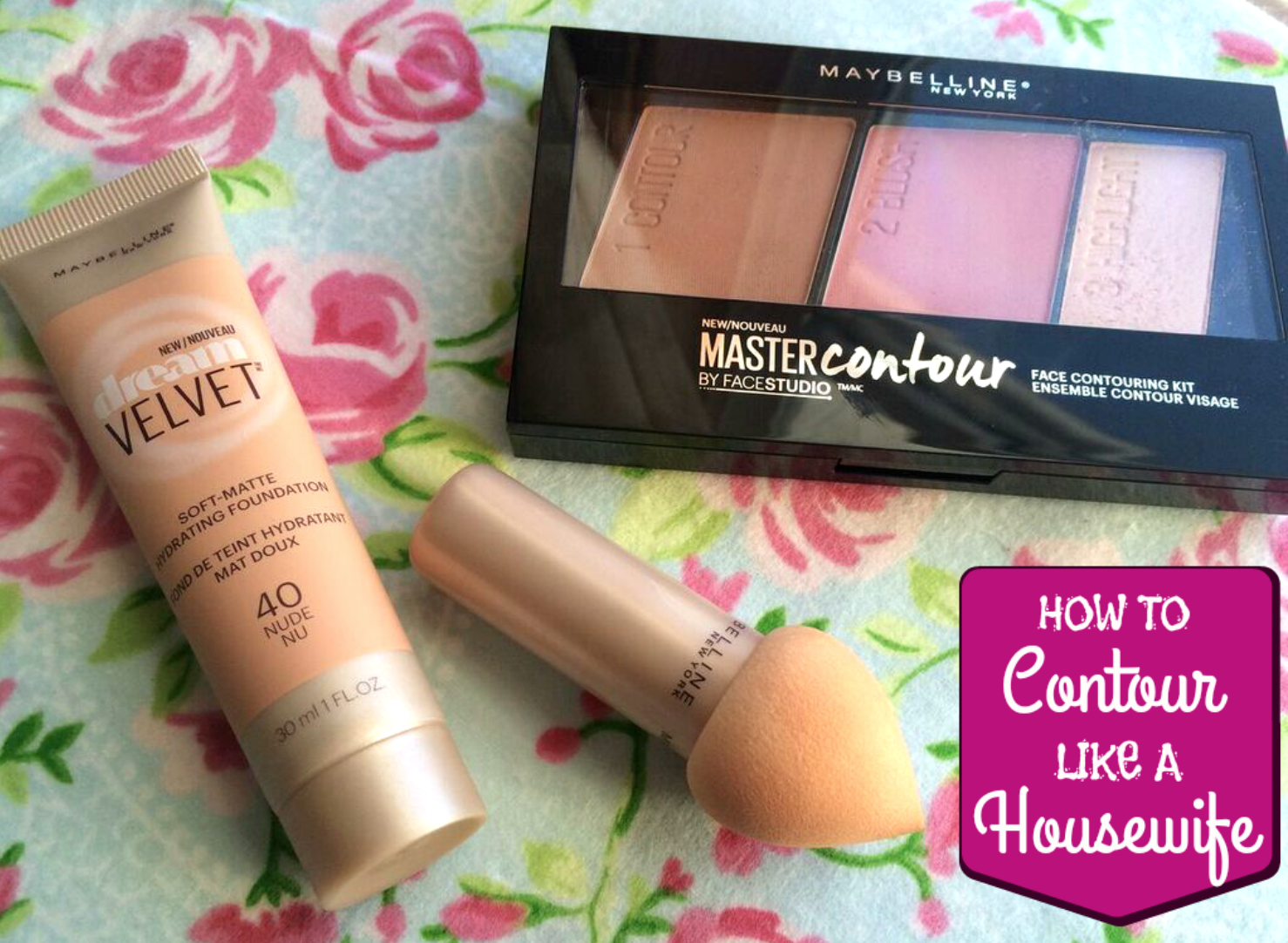 easy contour palette from maybelline #ad