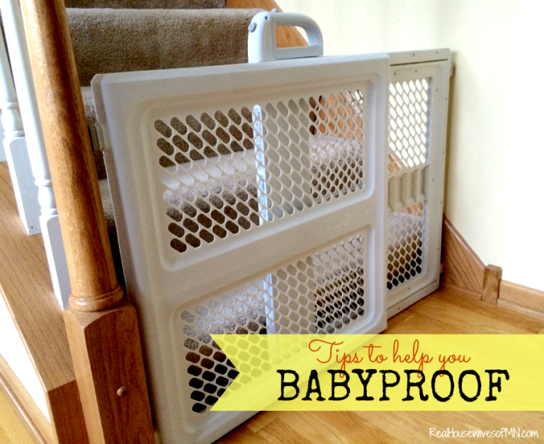 Babyproofing Basics How to Keep Baby Safe Real Housewives of Minnesota