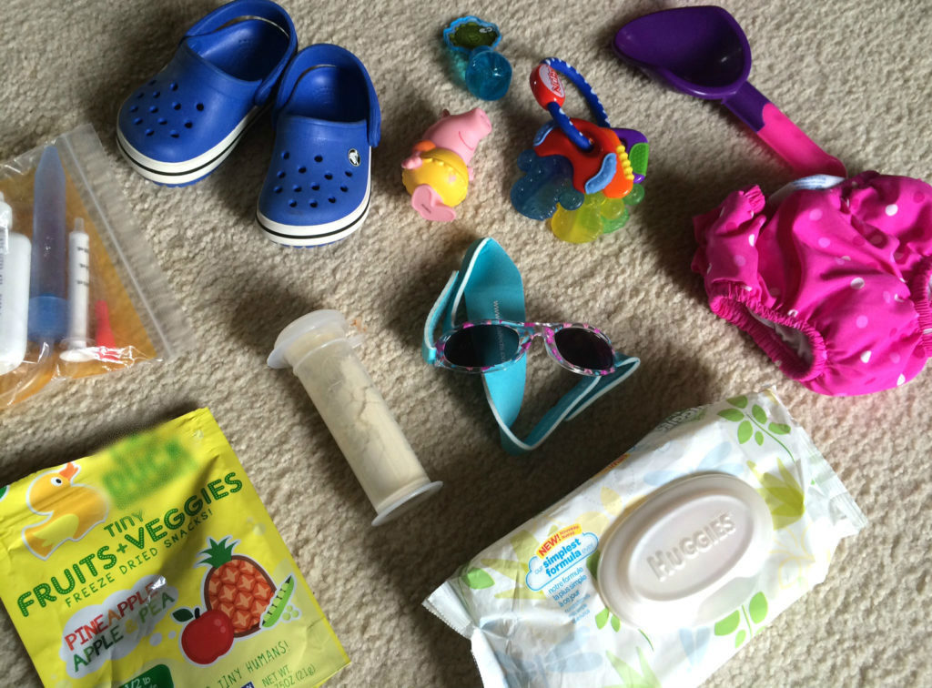 packing list vacation with baby #ad