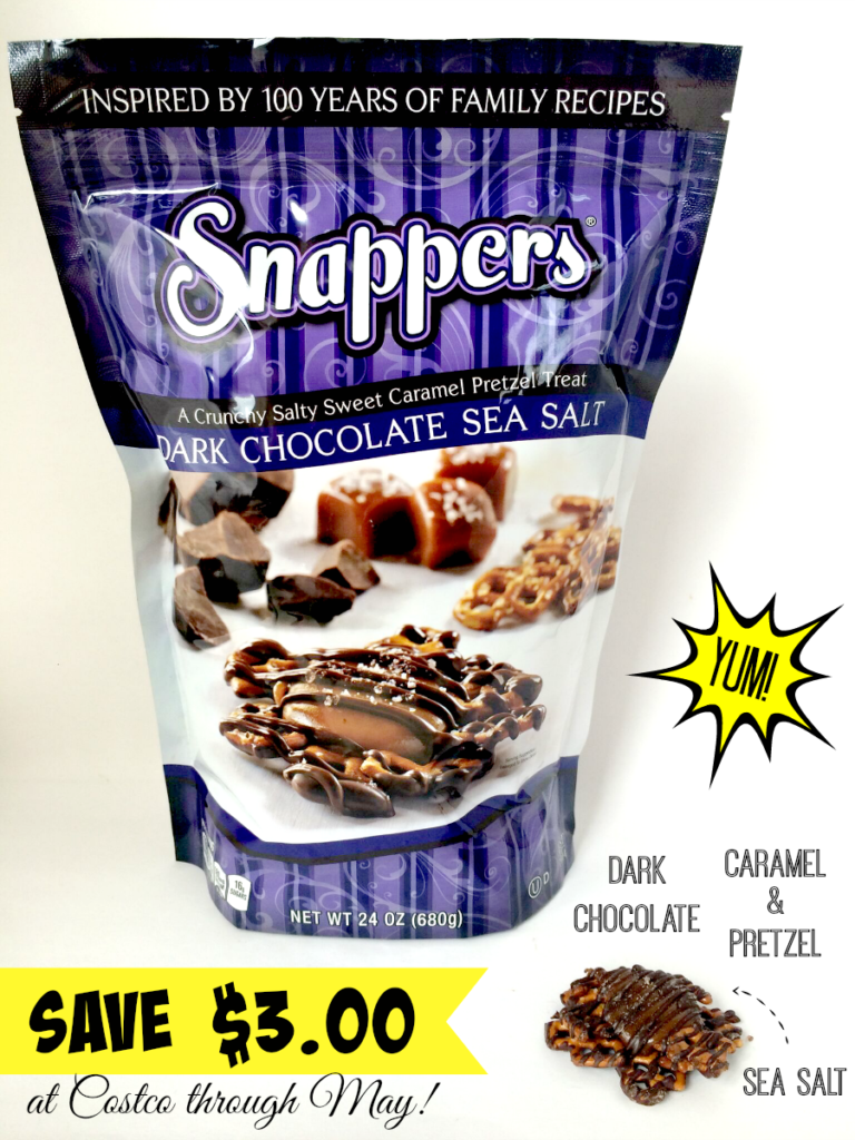 Hot deal on Snappers chocolate snack at Costco in May 2016