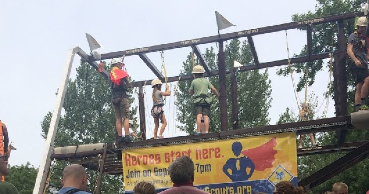 Boy Scouts of America {& State Fair Ropes Course!}