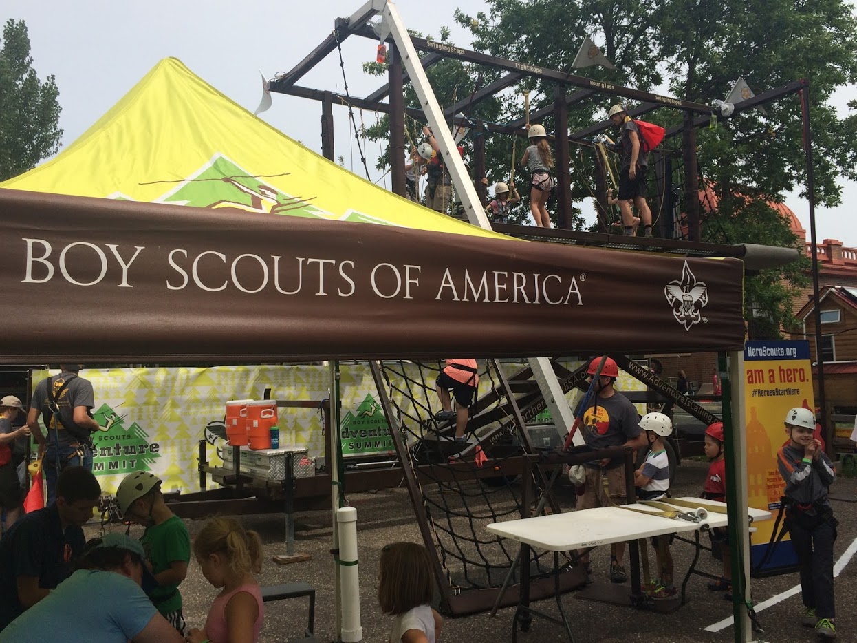 Boy Scouts of America {& State Fair Ropes Course!} - Real Housewives of ...
