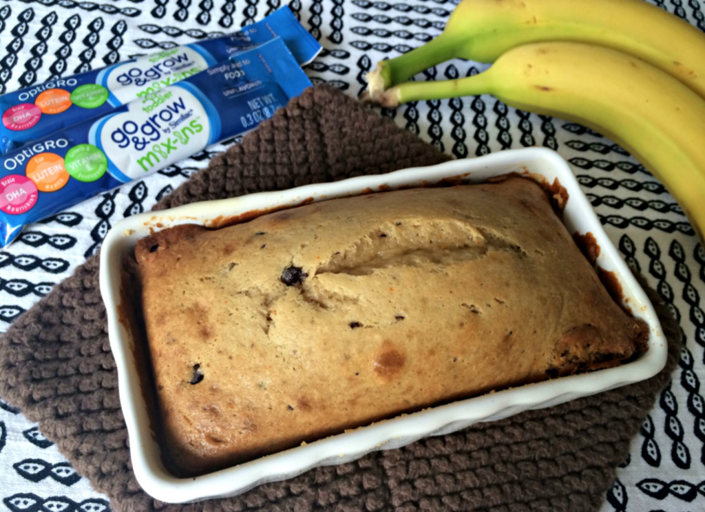 banana bread with mix ins #ad