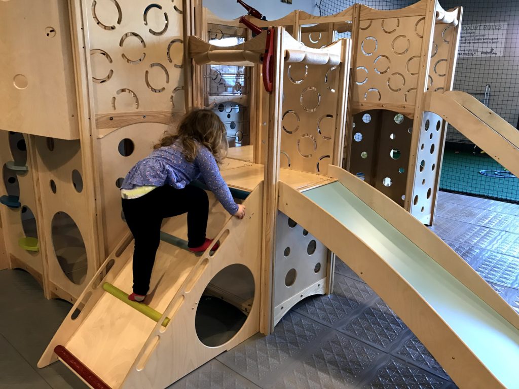 Pinwheel play indoor play area