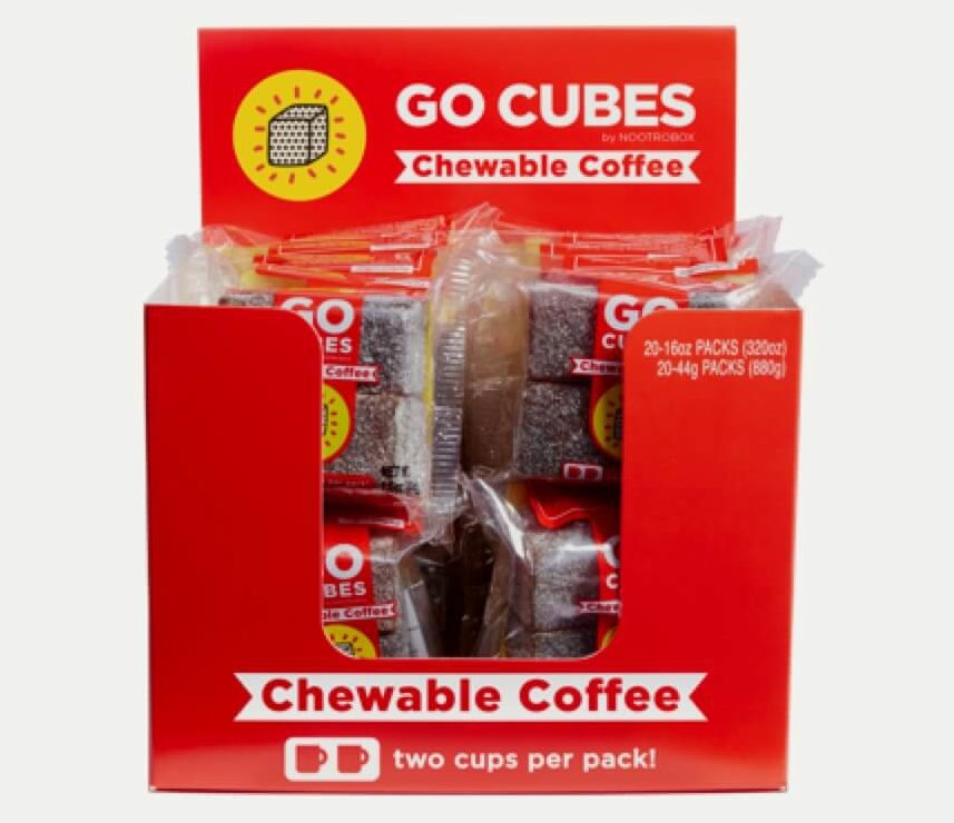 go cubes chewable coffee