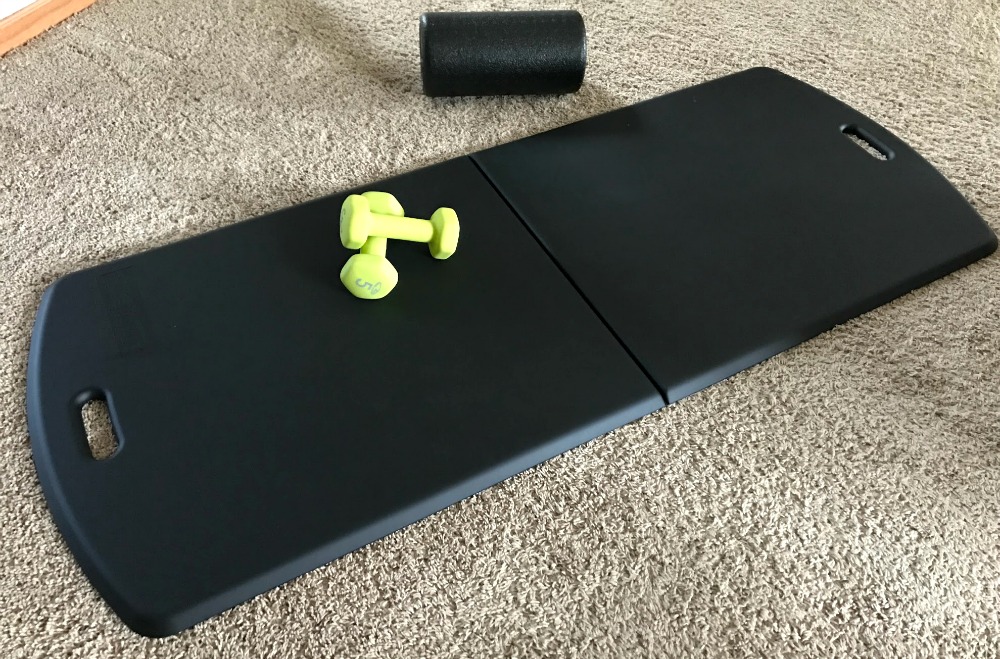 MobileMat soft fitness mat for home