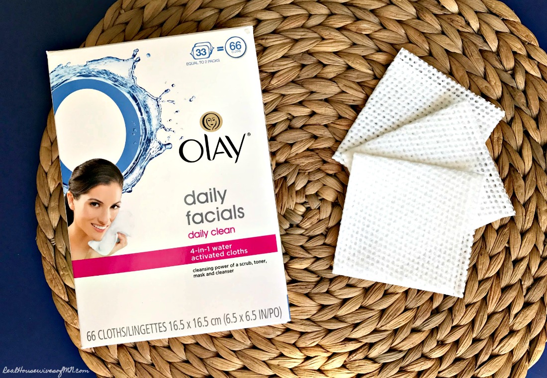 Olay daily facial wipes Real Housewives of Minnesota