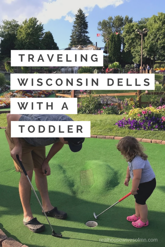 Traveling Wisconsin Dells with a Toddler