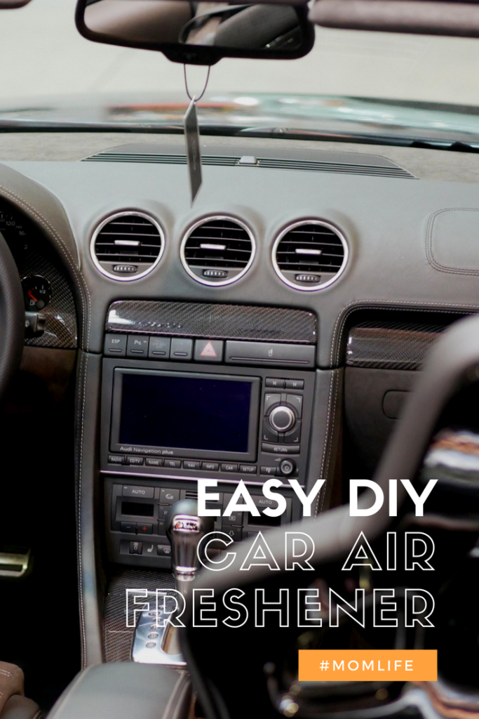 The easiest homemade car air freshener ever - Gym Craft Laundry