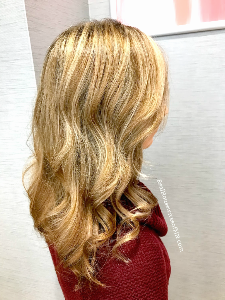 Gorgeous fall blonde hair color