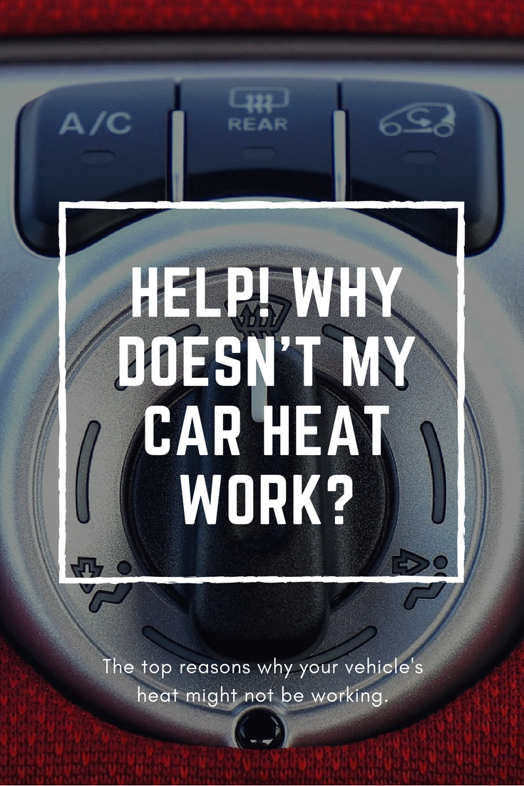 why is my heat barely working in my car