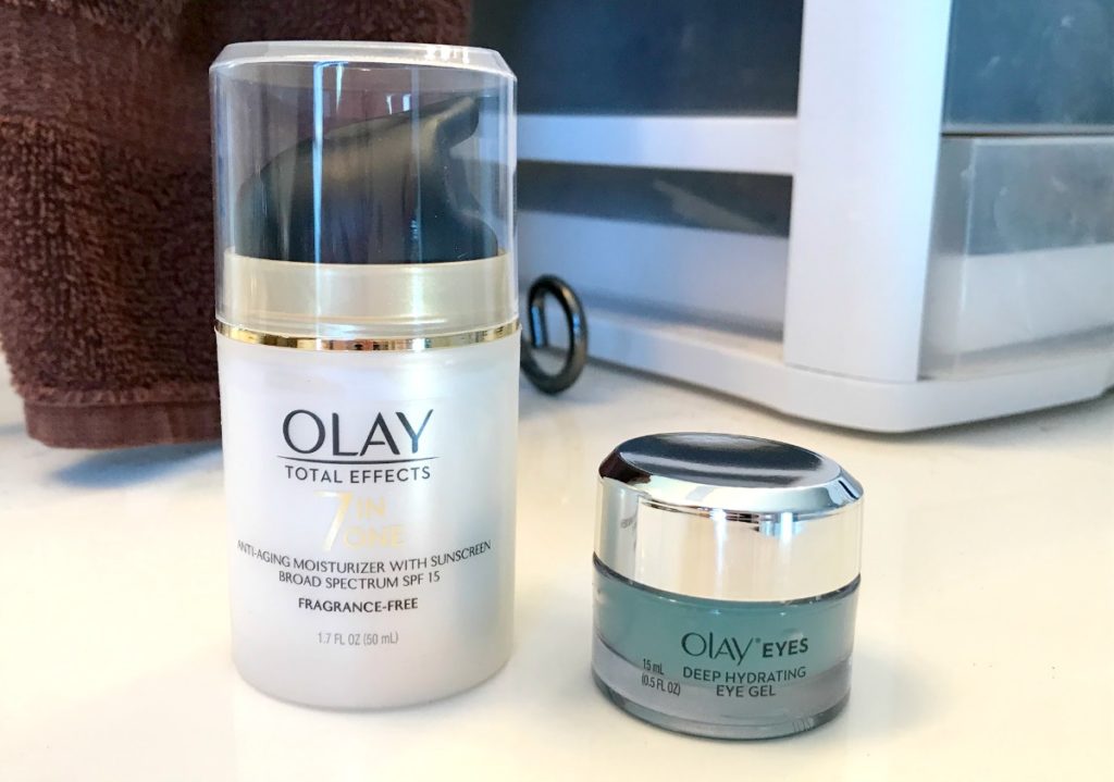 olay total effects and eye gel
