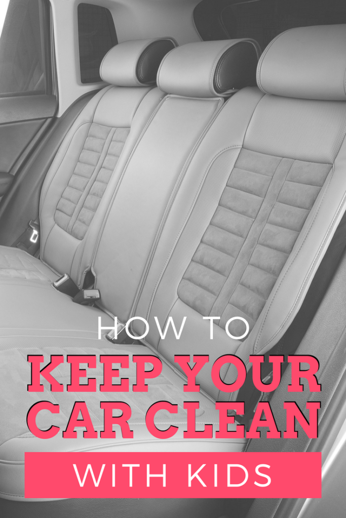 How to keep your car clean despite having kids!