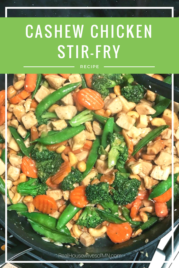 Easy Cashew Chicken Stir-Fry Recipe - Real Housewives of Minnesota
