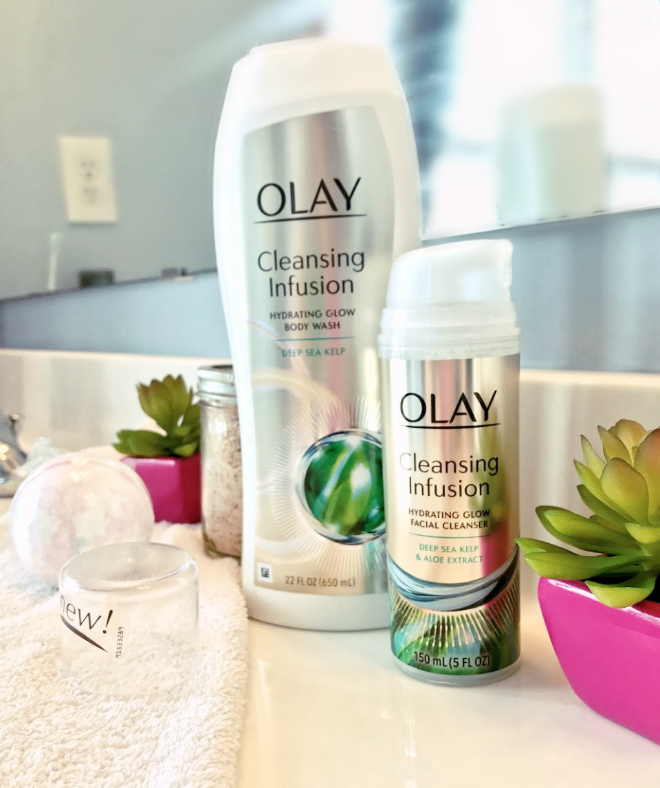 Ready, Set, Glow with Olay Cleansing Infusions Real Housewives of