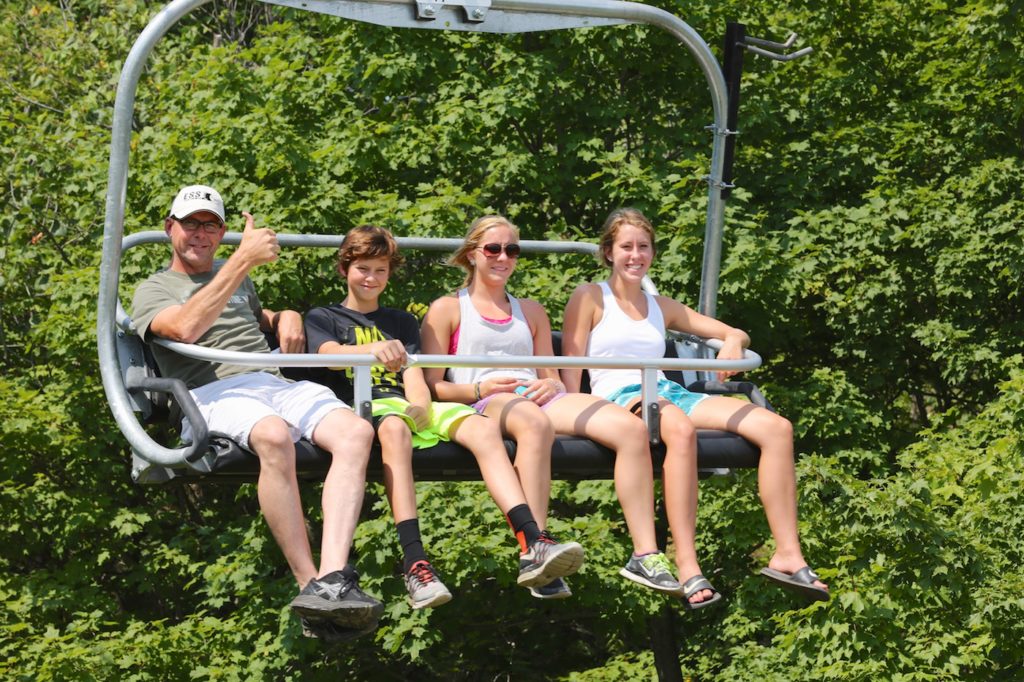 summer scenic chairlift rides 