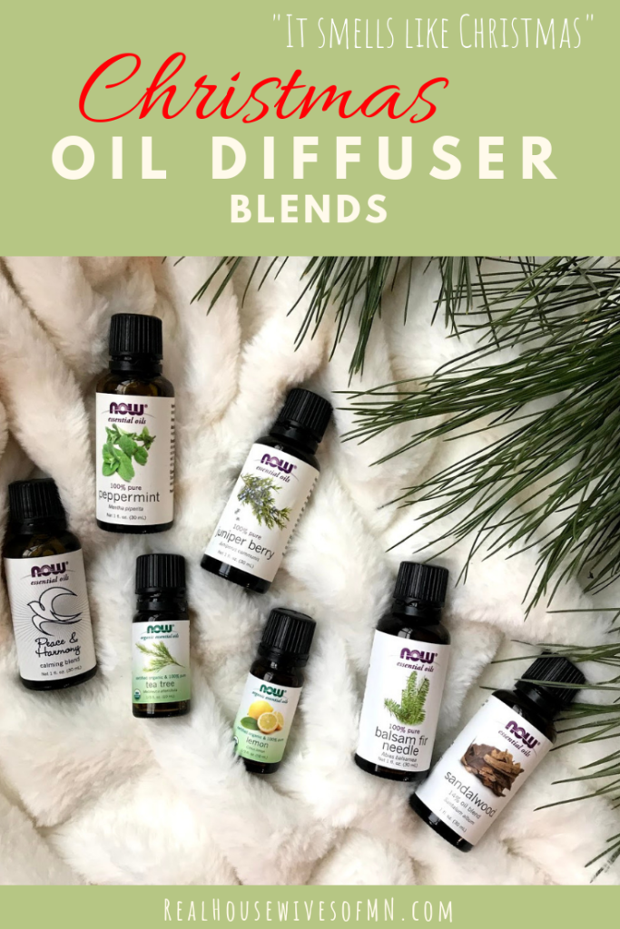 Smells of Christmas oil diffuser blends
