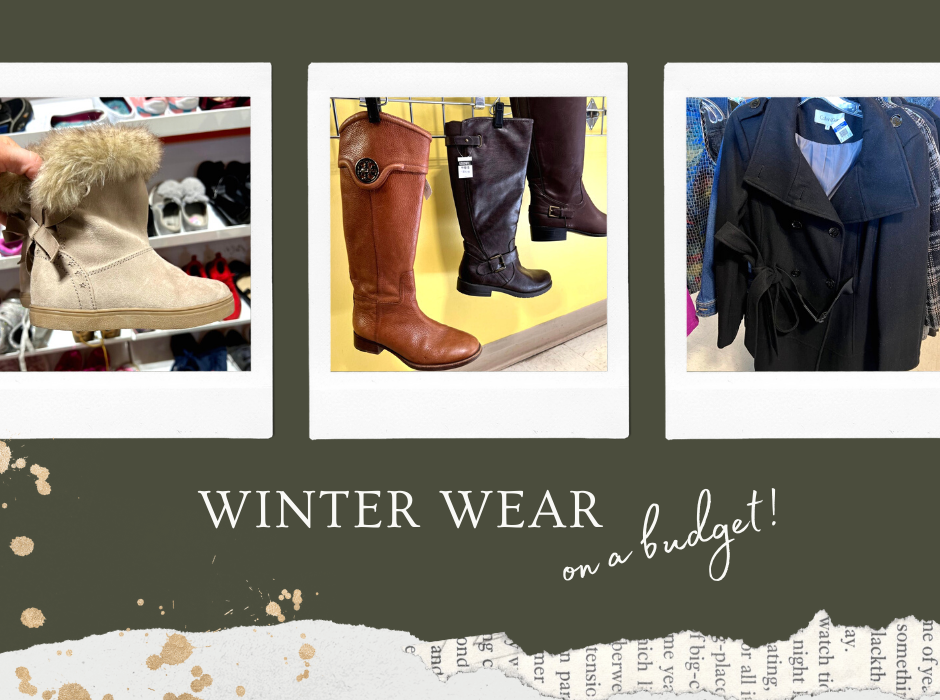 Winter Outwear on a Budget at Goodwill
