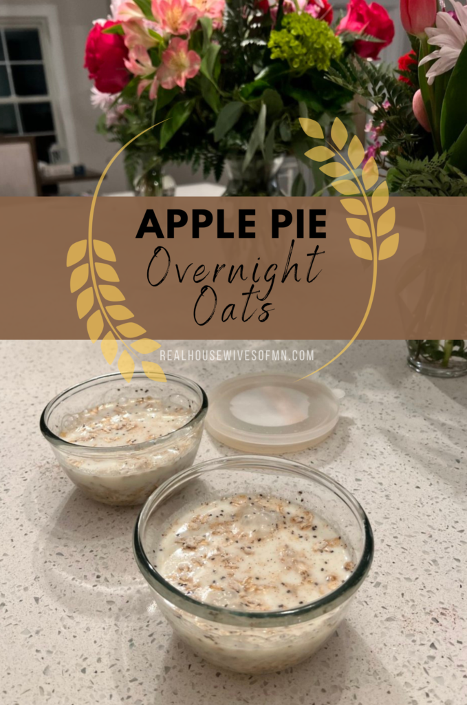 apple pie overnight oats recipe