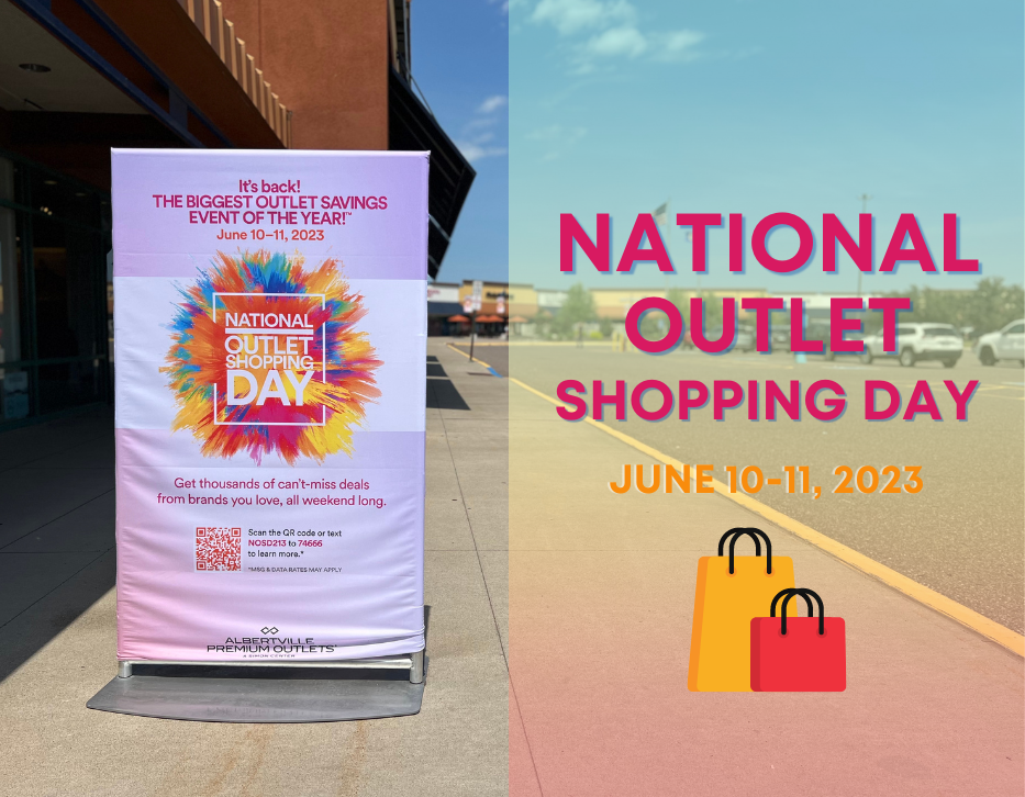 national outlet shopping day 2023