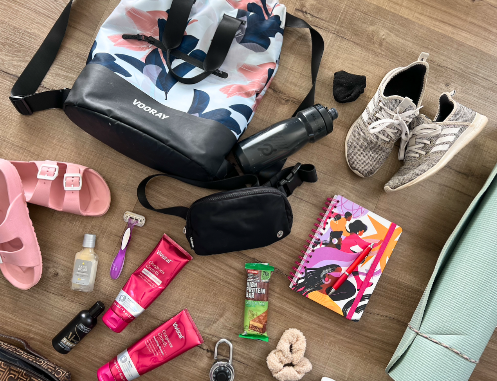 Inside My Gym Bag: A Peek into My Workout Must-Haves